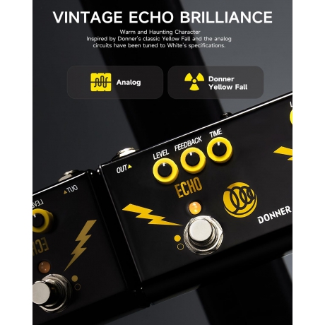 Donner Triple Threat Multi Efekt Pedalı<br>Fotoğraf: 5/7