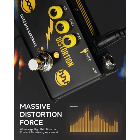 Donner Triple Threat Multi Efekt Pedalı<br>Fotoğraf: 3/7