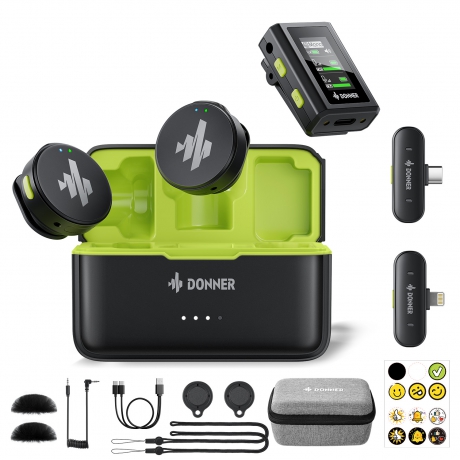 Donner VPM-20 Wireless Lavalier Mikrofon<br>Fotoğraf: 5/6