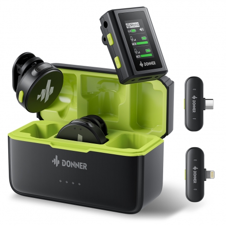 Donner VPM-20 Wireless Lavalier Mikrofon<br>Fotoğraf: 1/6