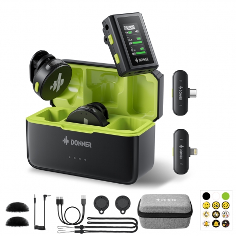 Donner VPM-20 Wireless Lavalier Mikrofon<br>Fotoğraf: 4/6