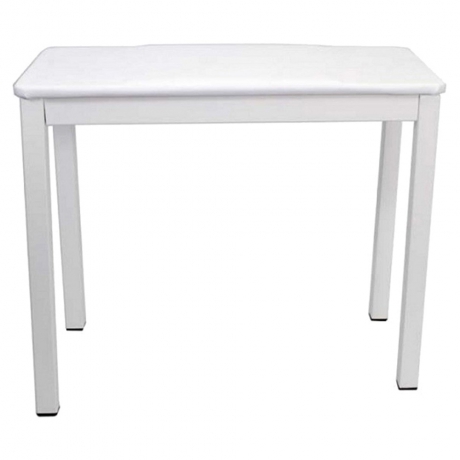 Doremusic Metal Ayaklı Piyano Taburesi (Beyaz)<br>Fotoğraf: 1/1