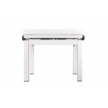 Doremusic TBRA-WH Ayarlı Piyano Taburesi (Beyaz)<br>Fotoğraf: 2/3