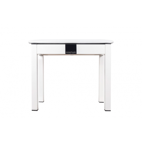 Doremusic TBRSD-WH  Sandıklı Piyano Taburesi (Beyaz)<br>Fotoğraf: 2/3