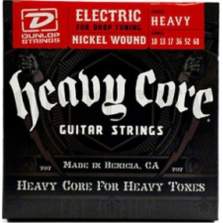 Dunlop DHCN1060 Heavy 6 Elektro Gitar Teli (10-60)<br>Fotoğraf: 1/1