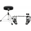 DW Drums 3000 Serisi 2 Parça Aksam Paketi (Double Kick Pedalı & Davul Taburesi), Fotoğraf: 1/3