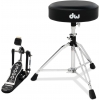 DW Drums 3000 Serisi 2 Parça Aksam Paketi (Single Pedal & Davul Tabure), Fotoğraf: 1/3