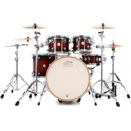 dw Drums Design Serisi Tobacco Burst 5 Parça Davul Seri<br>Fotoğraf: 2/5
