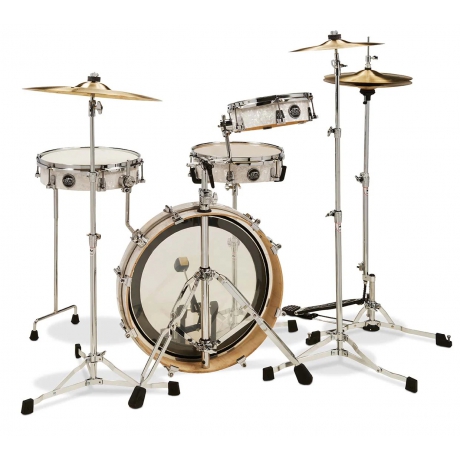 DW Drums Performance Serisi 4 Parça Low Pro Akusitk Davul (White Marine)<br>Fotoğraf: 2/7