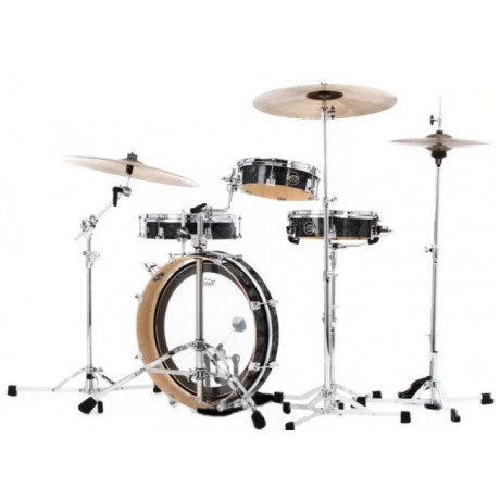 Dw Performance Serisi 4 Parça Low Pro Akustik Davul (Black Diamond)<br>Fotoğraf: 6/8