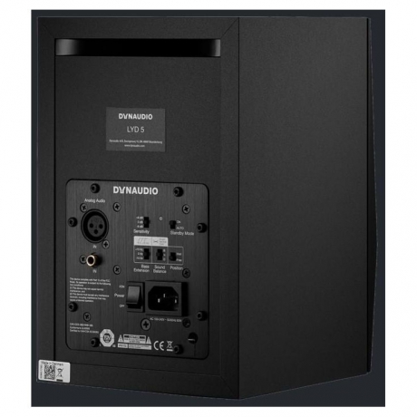 Dynaudio LYD 5 Aktif Stüdyo Monitörü (Siyah)<br>Fotoğraf: 3/3