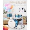 Eastar EDS-180MSB 14" 3-Parça Çocuk Davulu (Metallic Sky Blue)<br>Fotoğraf: 2/9