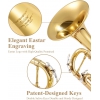 Eastar ETR-380 Standard Si Bemol Trompet (Golden)<br>Fotoğraf: 2/7