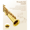 Eastar SS-II Bb Flat Sax Soprano Saksafon<br>Fotoğraf: 4/5