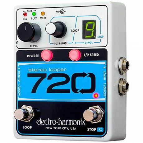 Electro Harmonix 720 Stereo Looper Pedalı<br>Fotoğraf: 2/2