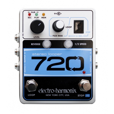 Electro Harmonix 720 Stereo Looper Pedalı<br>Fotoğraf: 1/2
