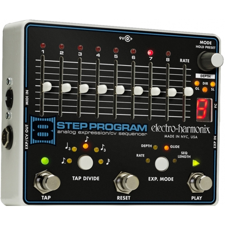 Electro Harmonix 8 Step Program Analog Expression Pedalı<br>Fotoğraf: 1/3
