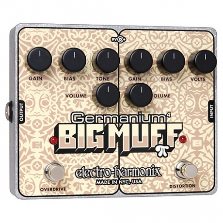 Electro Harmonix Germanium 4 Big Muff Pi Overdrive ve Distortion Pedalı<br>Fotoğraf: 1/1
