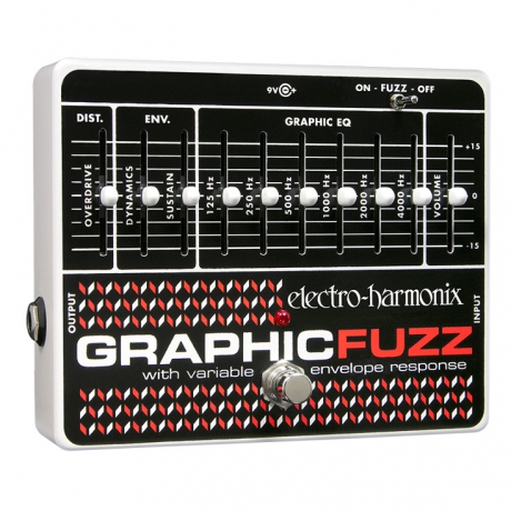 Electro Harmonix Graphic Fuzz XO EQ Distortion Sustainer Pedalı<br>Fotoğraf: 1/1