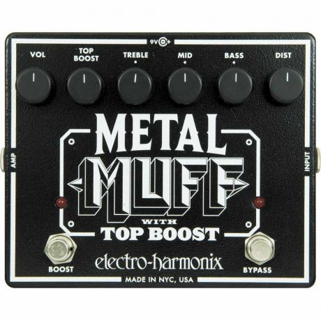Electro Harmonix Metal Muff With Top Boost Distortion Pedalı<br>Fotoğraf: 1/3