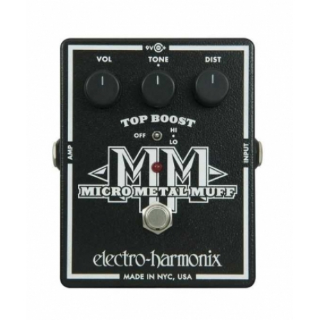 Electro Harmonix Micro Metal Muff Metal Distortion Pedalı<br>Fotoğraf: 1/1