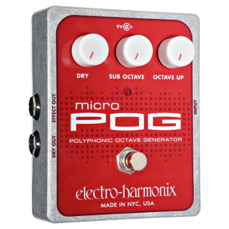 Electro Harmonix Micro Pog Octave Pedalı<br>Fotoğraf: 2/2