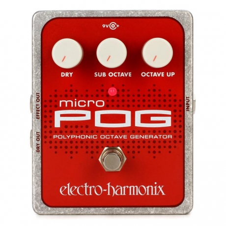 Electro Harmonix Micro Pog Octave Pedalı<br>Fotoğraf: 1/2