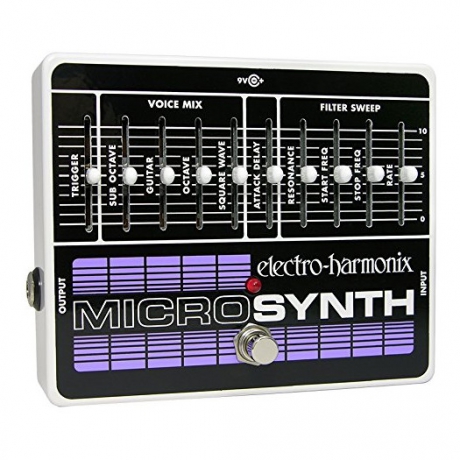 Electro-Harmonix Micro Synthesizer XO Analog Synthesizer Pedalı<br>Fotoğraf: 1/1