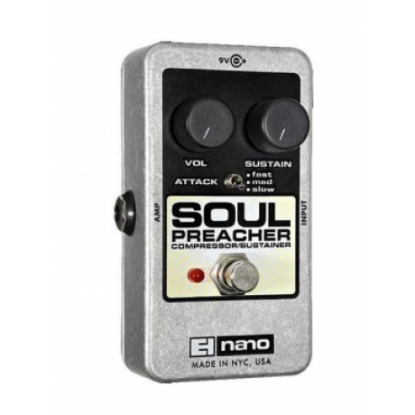 Electro Harmonix Soul Preacher Compressor & Sustainer Pedalı<br>Fotoğraf: 1/1