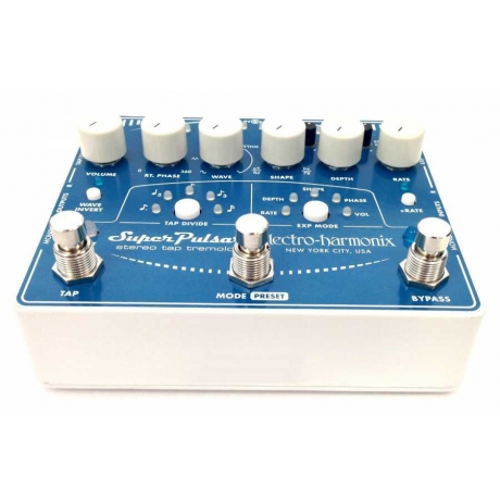 Electro Harmonix Super Pulsar Stereo Tap Tremolo Pedalı<br>Fotoğraf: 2/9