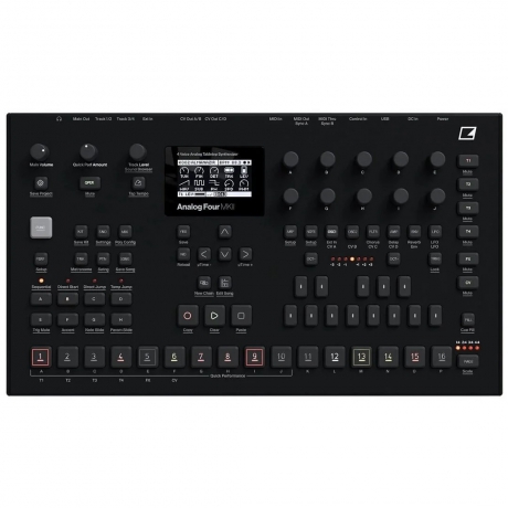 Elektron Analog Four MKII Analog Synthesizer<br>Fotoğraf: 1/3