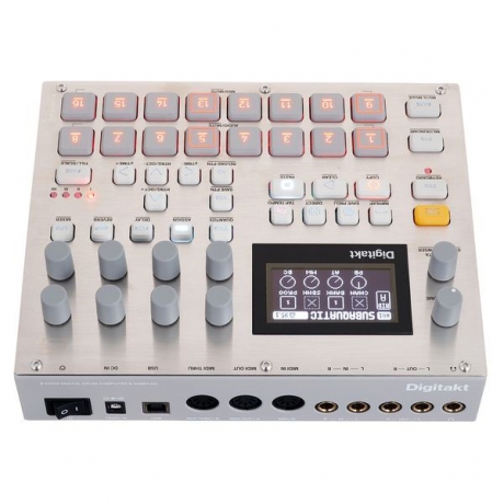 Elektron Digitakt E25 Remix Edition 8 Sesli Dijital Davul Programlama ve Sampler<br>Fotoğraf: 2/4