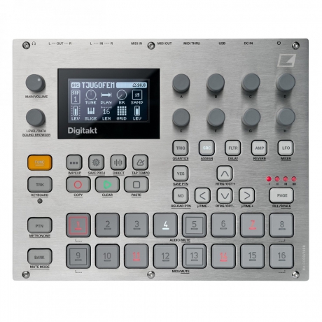 Elektron Digitakt E25 Remix Edition 8 Sesli Dijital Davul Programlama ve Sampler<br>Fotoğraf: 1/4