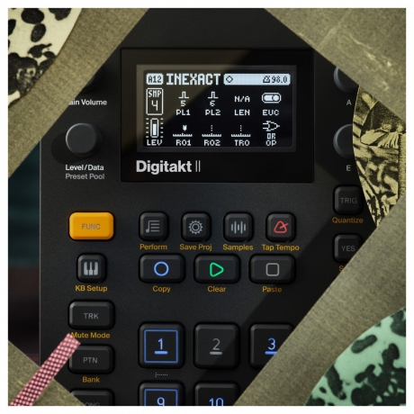 Elektron Digitakt II Groovebox And Sampler<br>Fotoğraf: 5/8