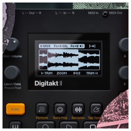 Elektron Digitakt II Groovebox And Sampler<br>Fotoğraf: 7/8