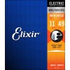 Elixir 12102 Nanoweb Medium Elektro Gitar Teli (11-49)<br>Fotoğraf: 1/1