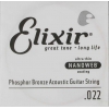 Elixir 14122 Nanoweb Phosphor Bronze Tek Akustik Gitar Teli (22)<br>Fotoğraf: 1/1
