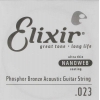 Elixir 14123 Nanoweb Phosphor Bronze Tek Akustik Gitar Teli (23)<br>Fotoğraf: 1/1