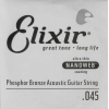 Elixir 14145 Nanoweb Phosphor Bronze Tek Akustik Gitar Teli (45)<br>Fotoğraf: 1/1