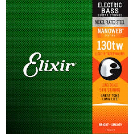 Elixir 15432 Nanoweb Medium Tek Bas Gitar Teli (130)<br>Fotoğraf: 1/1