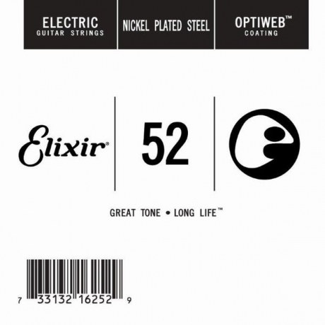 Elixir 16252 Optiweb SGL Tek Elektro Gitar Teli (52)<br>Fotoğraf: 1/1
