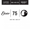 Elixir NANOWEB Coating Long Scale Tek Bas Gitar Teli (.075), Fotoğraf: 1/1
