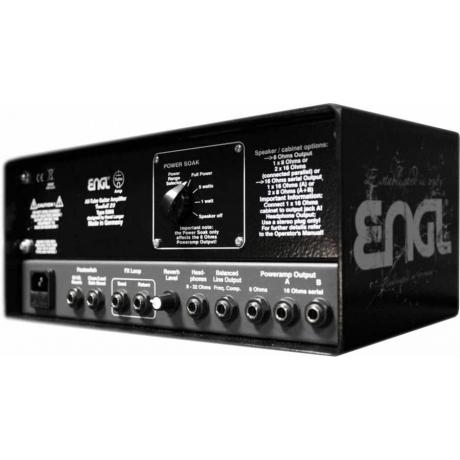 Engl E606 Ironball Lambalı Elektro Gitar Kafa Amfi<br>Fotoğraf: 4/4