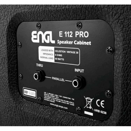 Engl Pro E112VB Straight Elektro Gitar Kabini<br>Fotoğraf: 2/2