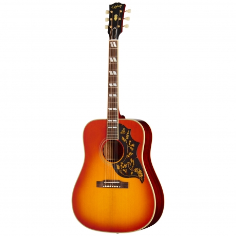 Epiphone 1960 Hummingbird Reissue Elektro Akustik Gitar (Heritage Cherry Sunburst)<br>Fotoğraf: 1/9