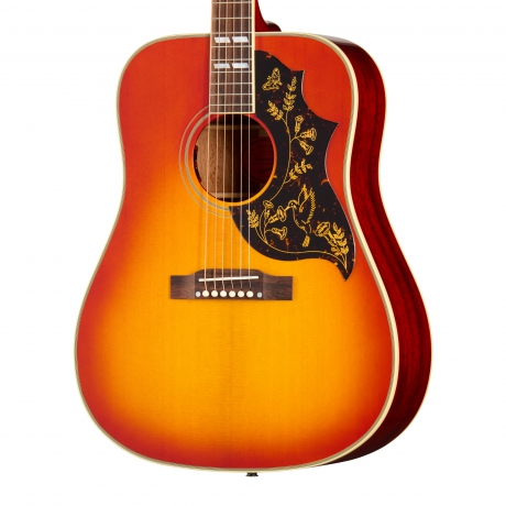 Epiphone 1960 Hummingbird Reissue Elektro Akustik Gitar (Heritage Cherry Sunburst)<br>Fotoğraf: 3/9