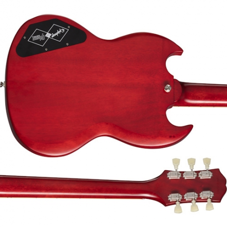 Epiphone 1961 Les Paul SG Standard Elektro Gitar (Aged Sixties Cherry)<br>Fotoğraf: 6/9