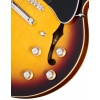 Epiphone 1962 ES-335 Reissue Semi-hollow Elektro Gitar (Vintage Burst)<br>Fotoğraf: 4/8