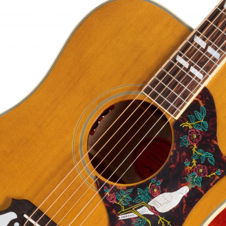 Epiphone 1963 Dove Reissue Elektro Akustik Gitar (Antique Natural)<br>Fotoğraf: 5/9