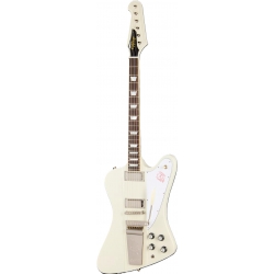 Epiphone 1963 Firebird V Elektro Gitar (Polaris White)